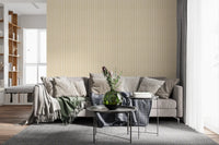 Soft Candy Stripes Wallpaper with clean lines and canvas texture⁠GD9210