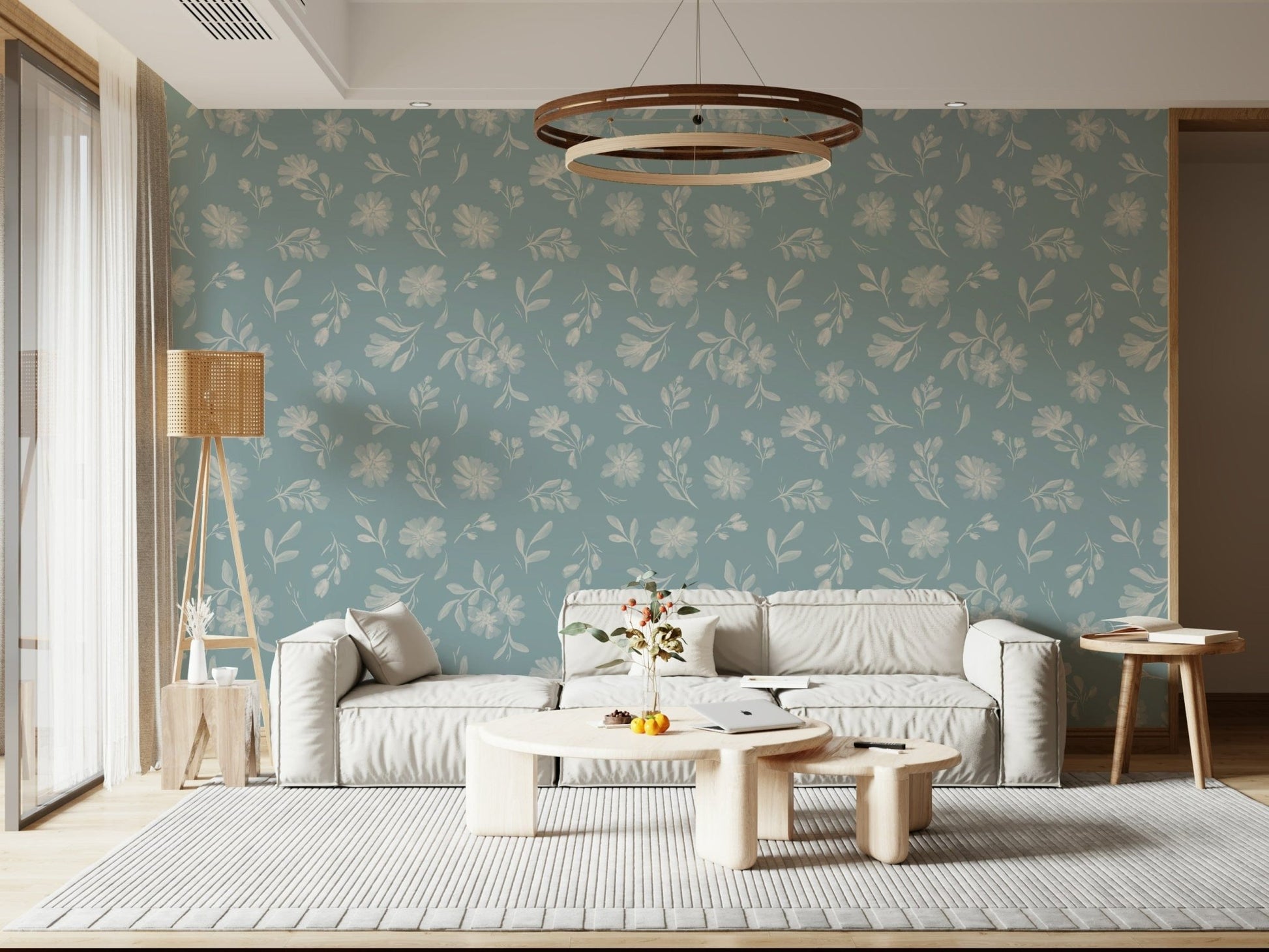 Soft Floral Whisper Wallpaper⁠