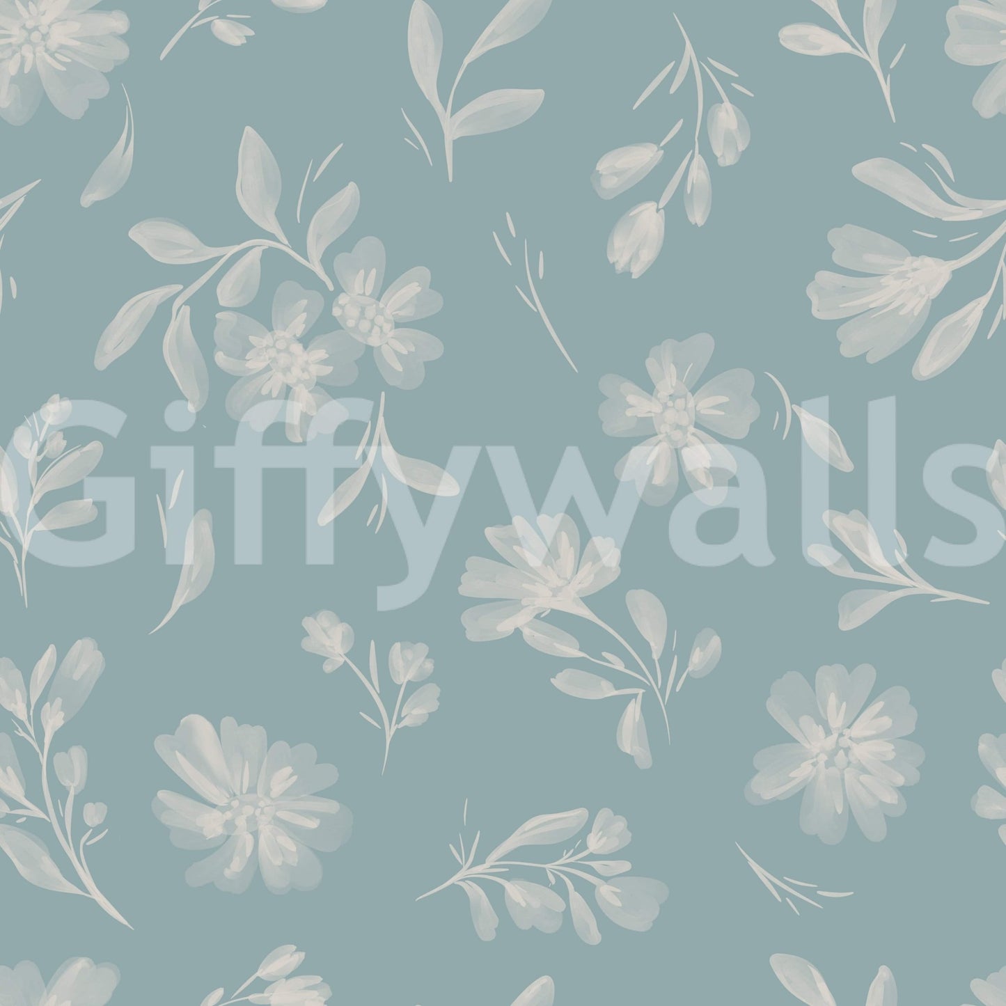 Soft Floral Whisper Wallpaper⁠