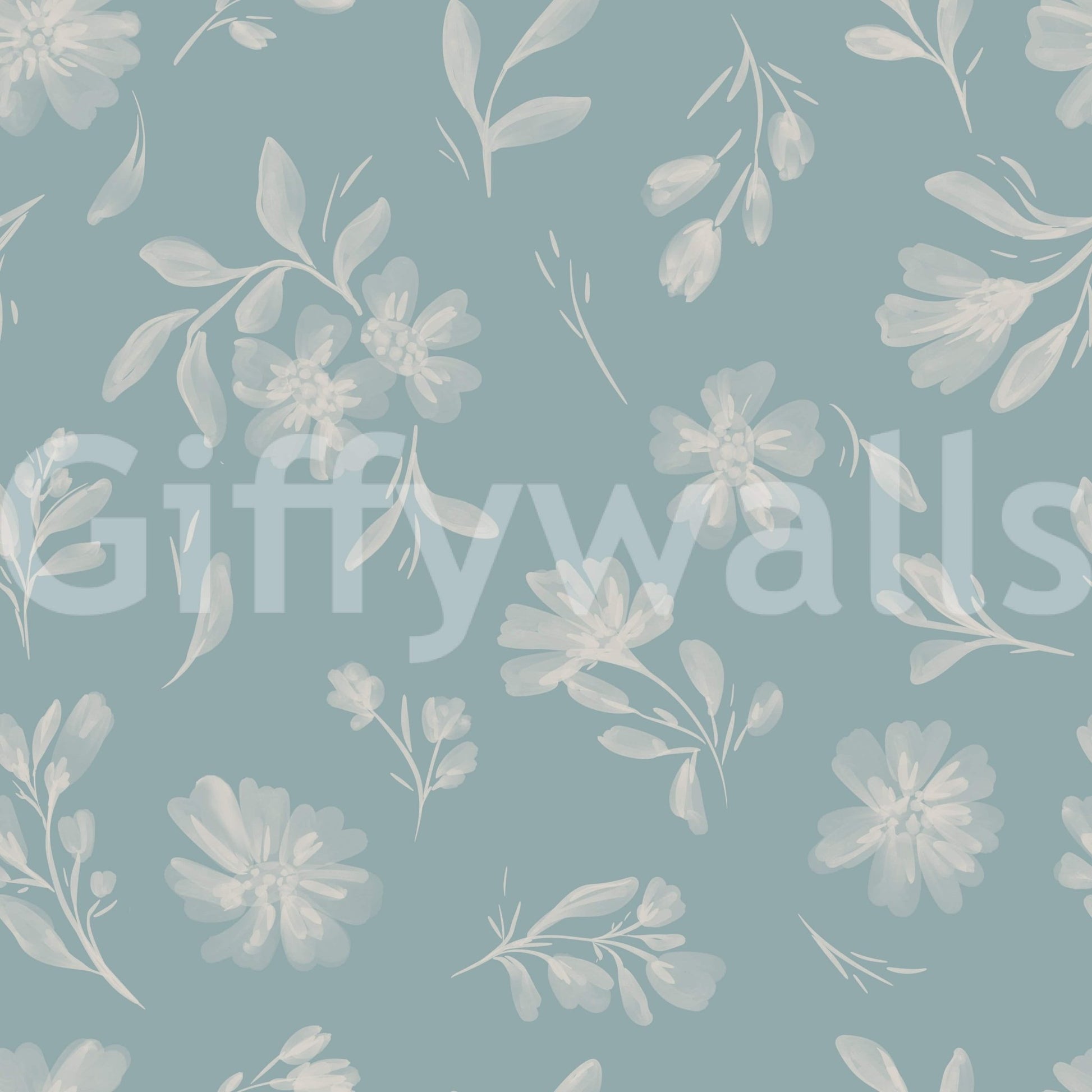 Soft Floral Whisper Wallpaper⁠