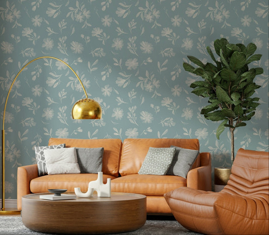 Soft Floral Whisper Wallpaper⁠