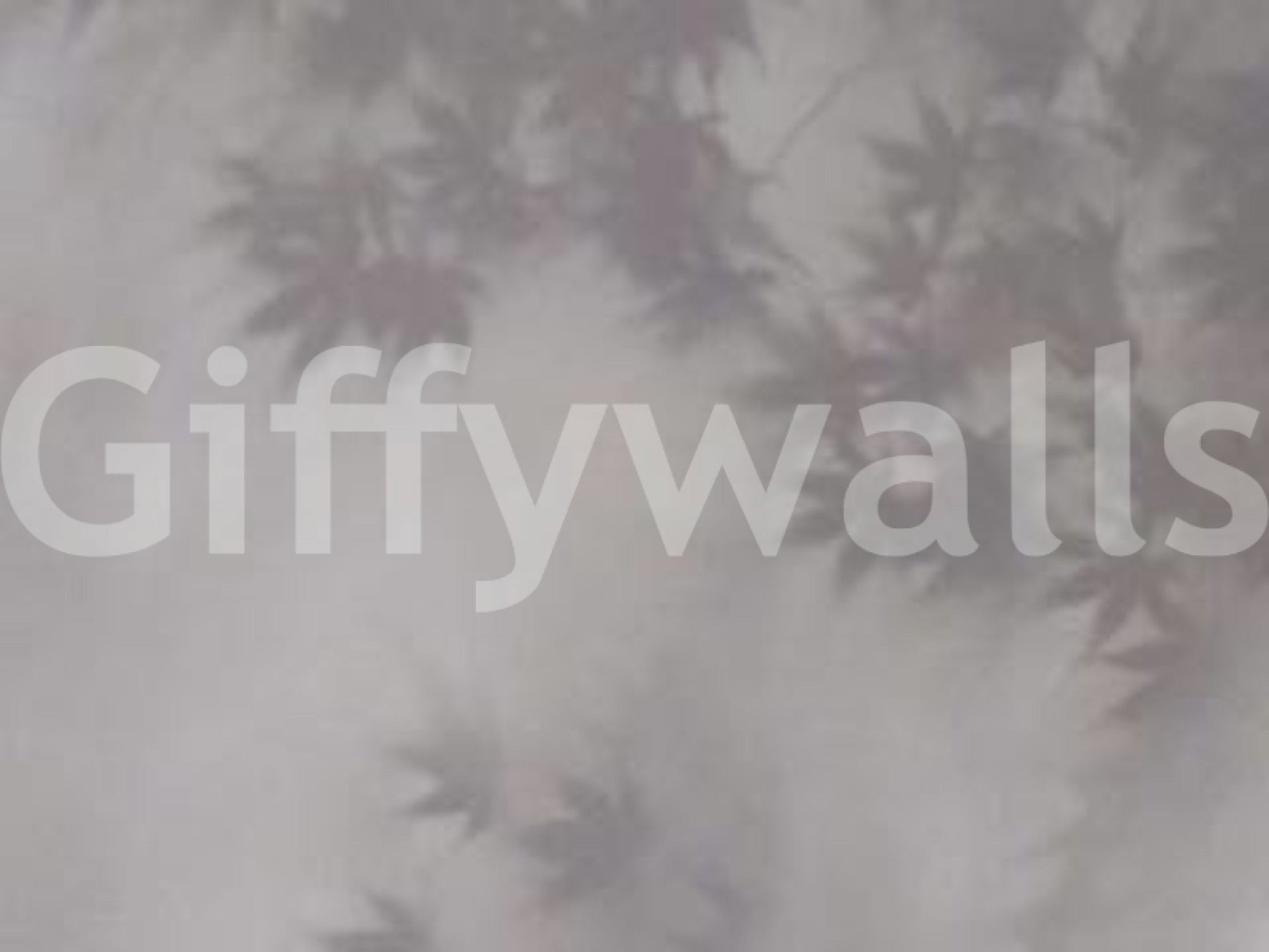 Minimalist hazy foliage wallpaper for quiet study rooms.