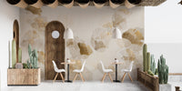 Luxury Soft Gold Ginkgo Wall Decor
