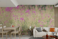 Botanical tones wall design
