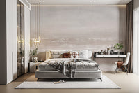 Soft taupe abstract wallpaper mural
