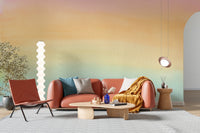Soft Pastel Watercolor Gradient Wallpaper Mural - Giffywalls