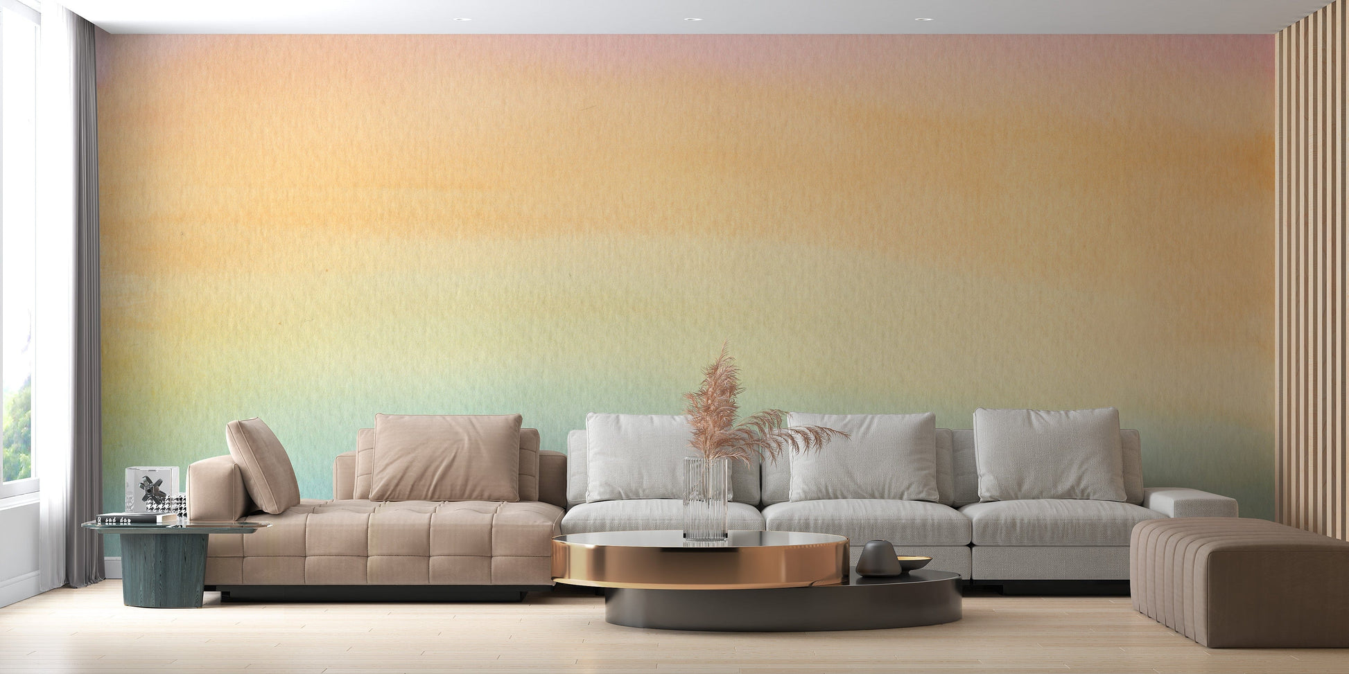 Gentle pastel gradient wallpaper design
