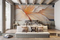 Flowing petals botanical wall decor
