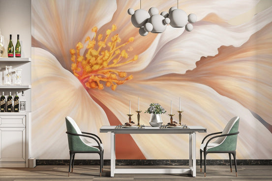 Blush petal detailed floral design D150
