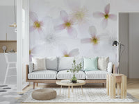 An artistic nature inspired mural for home decor.