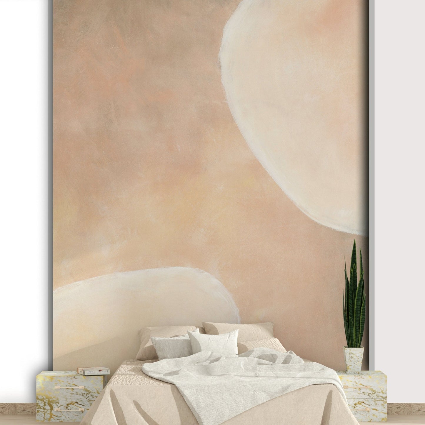 Minimalist blush sand wall texture

