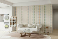 The pattern feels peaceful and artistic.

