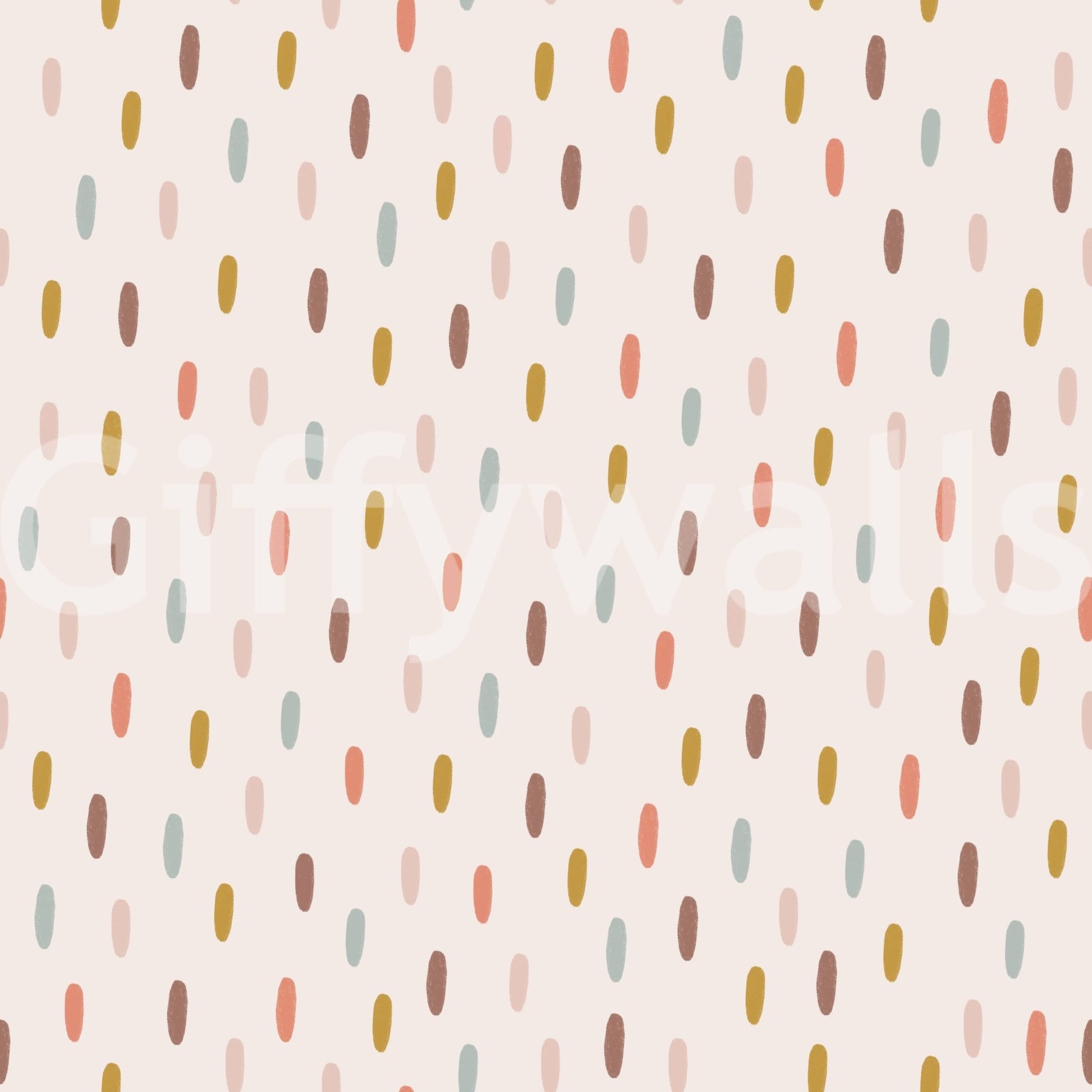 Whimsical pattern Soft Strokes Wallpaper⁠ surface, GD6532
