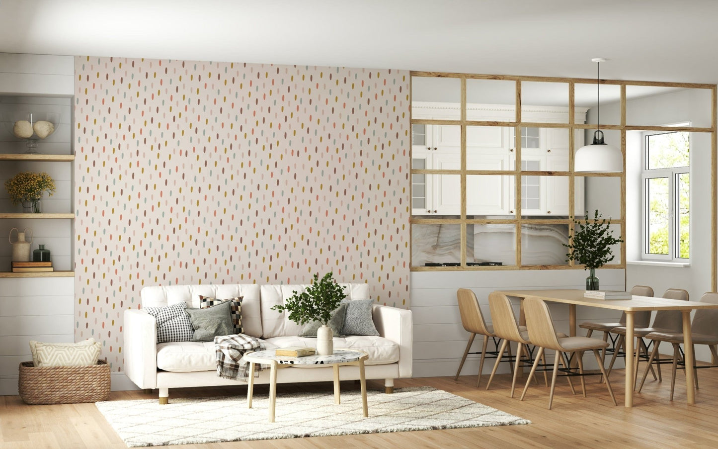Gentle texture Soft Strokes Wallpaper⁠ covering, GD6532