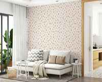 Playful vertical Soft Strokes Wallpaper⁠ pattern, GD6532