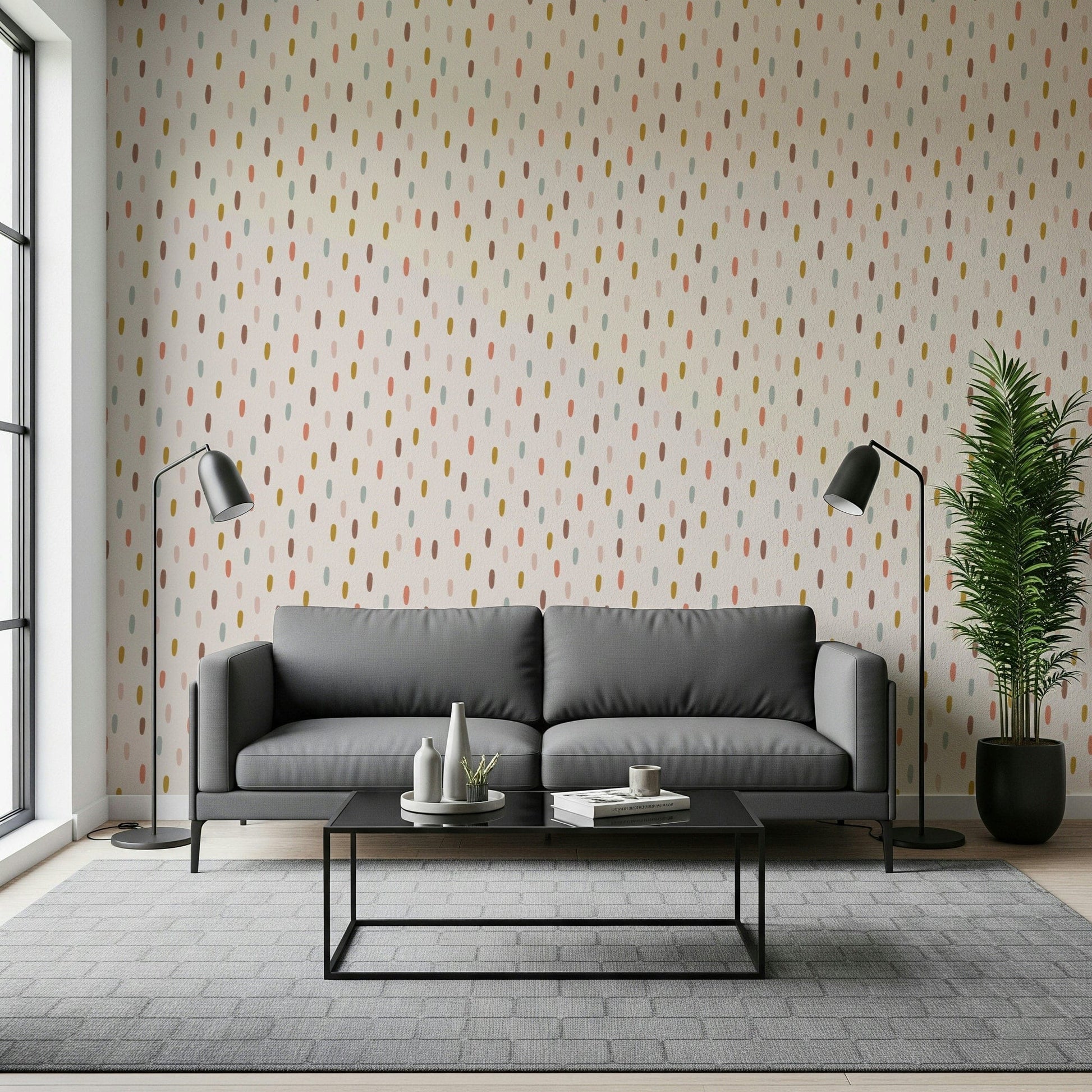 Artistic brush Soft Strokes Wallpaper⁠ stroke image, GD6532
