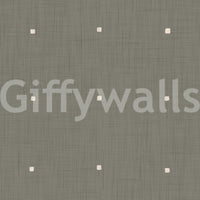 Fabric look Soft Texture Squares Taupe wallpaper for walls.