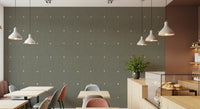 Modern Soft Texture Squares Taupe wall paper print.