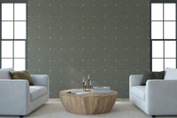 Home furnishing Soft Texture Squares Taupe wall design.