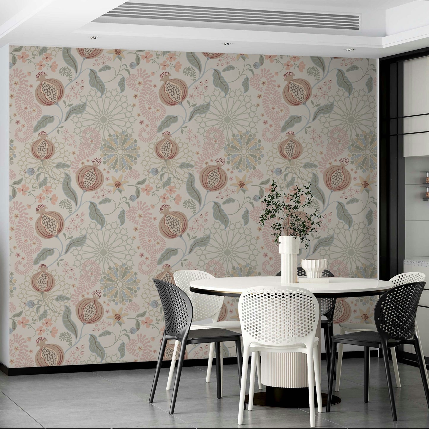 Soft Tones Pomegranate Wallpaper⁠