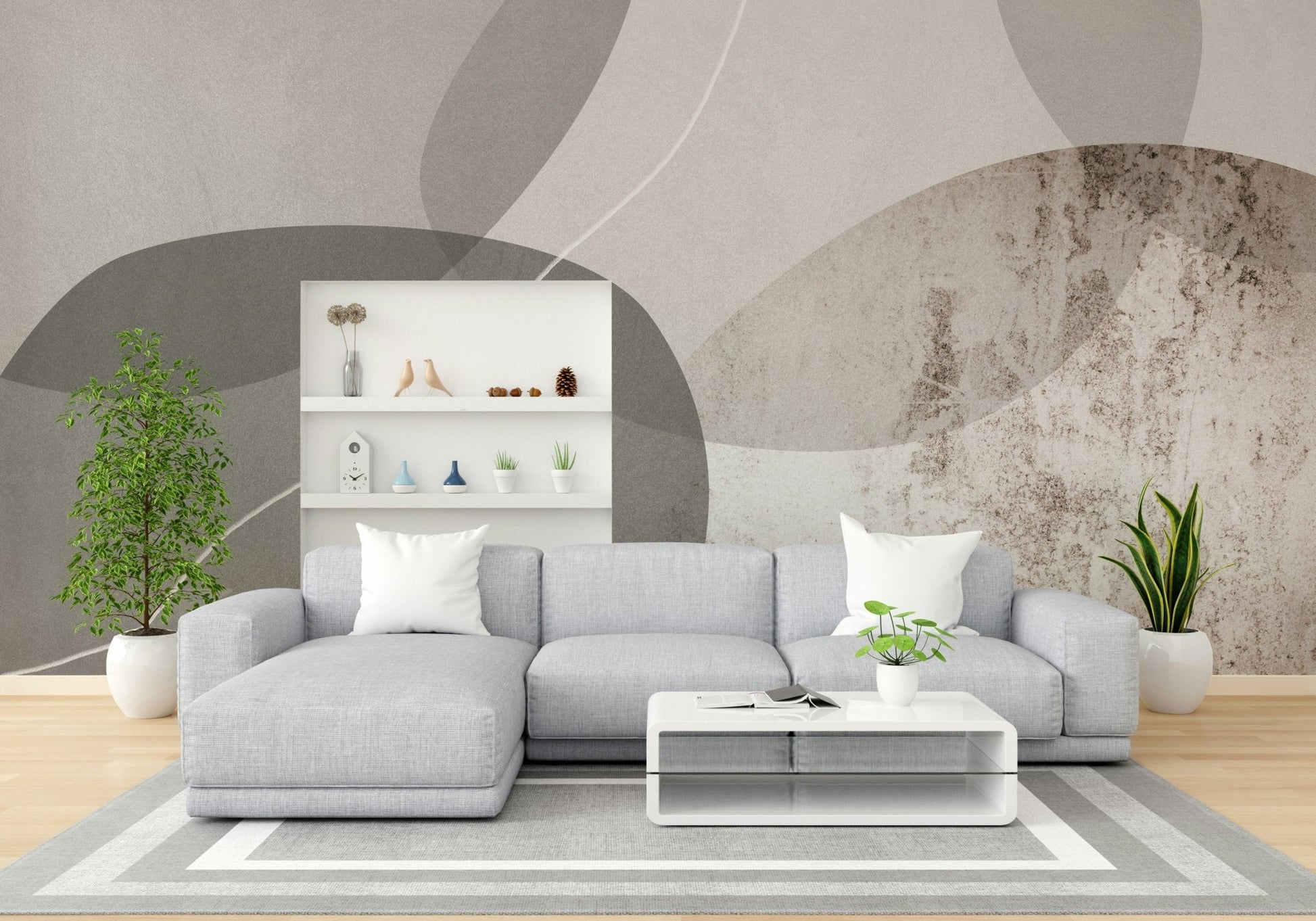 The design feels graceful and peaceful.

