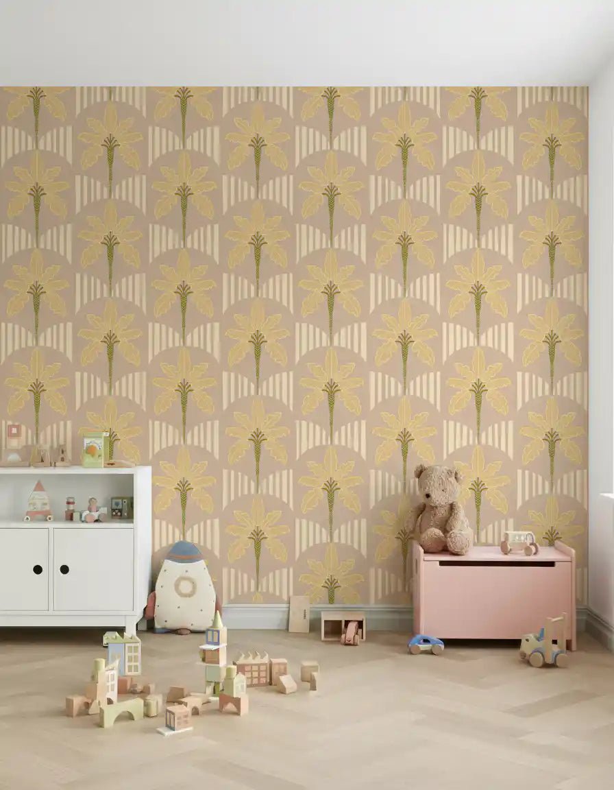 Soft Tropical Sway Wallpaper⁠