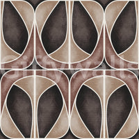 Softy Geometries wallpaper for walls using geometric symmetry.