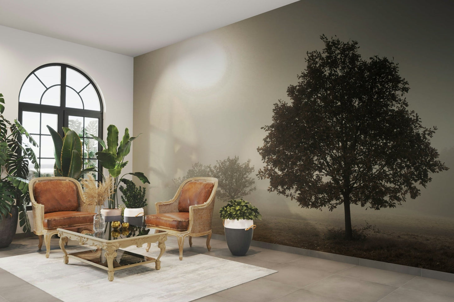 Stunning Solitary Sentinel Wall Mural Artwork

