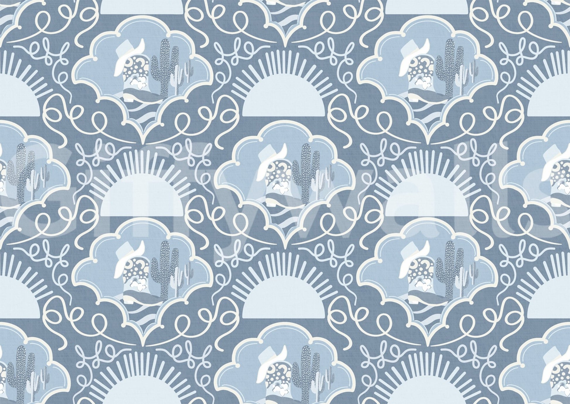 The overall aesthetic is a calming Western scene. GD3358

