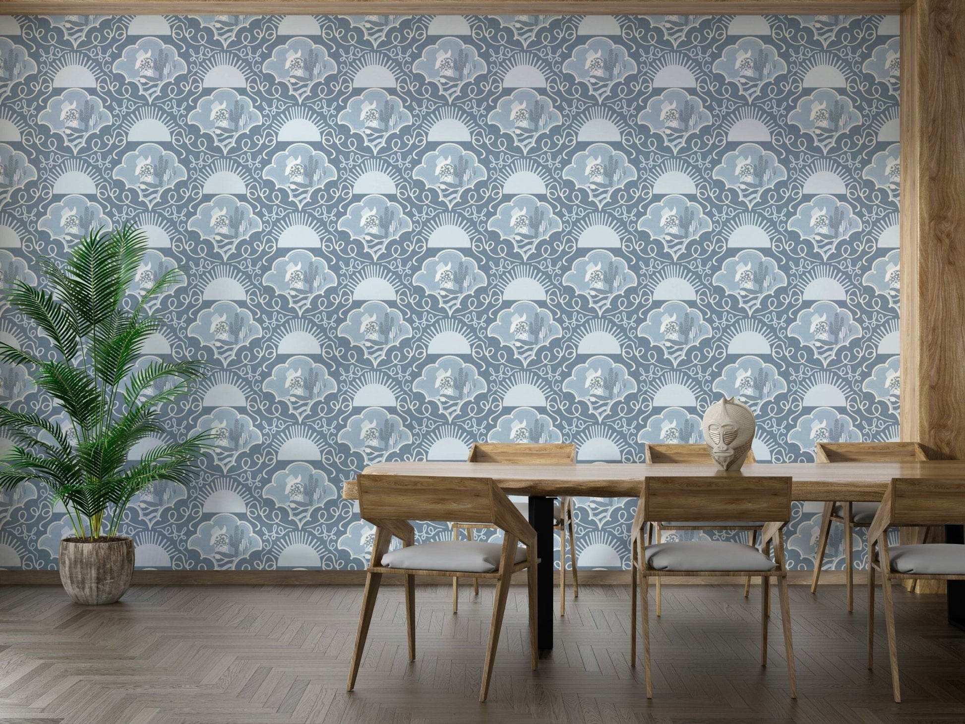 The mural has a unique, hand-drawn look. GD3358

