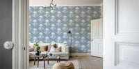 The design features a pattern of grey-blue cactus. GD3358

