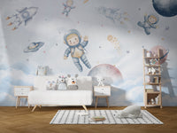 Space Adventure Kids Wallpaper - Giffywalls, C50