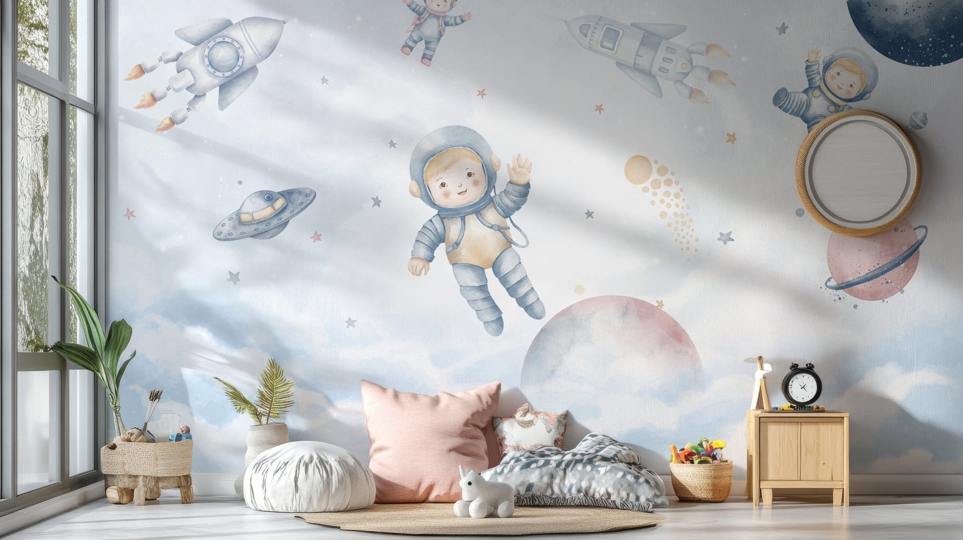 Space Adventure Kids Wallpaper - Giffywalls, C50