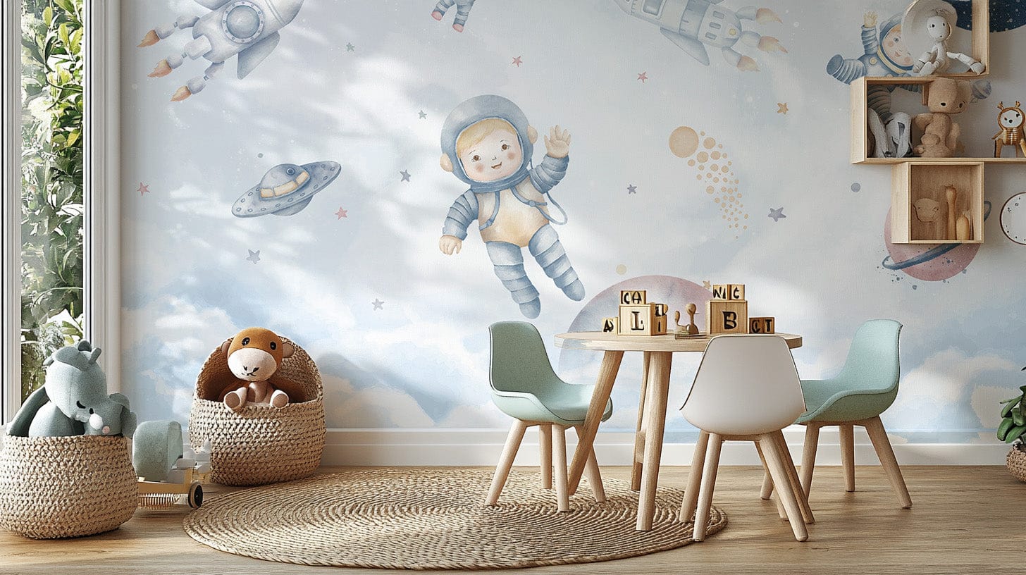 Space Adventure Kids Wallpaper - Giffywalls, C50