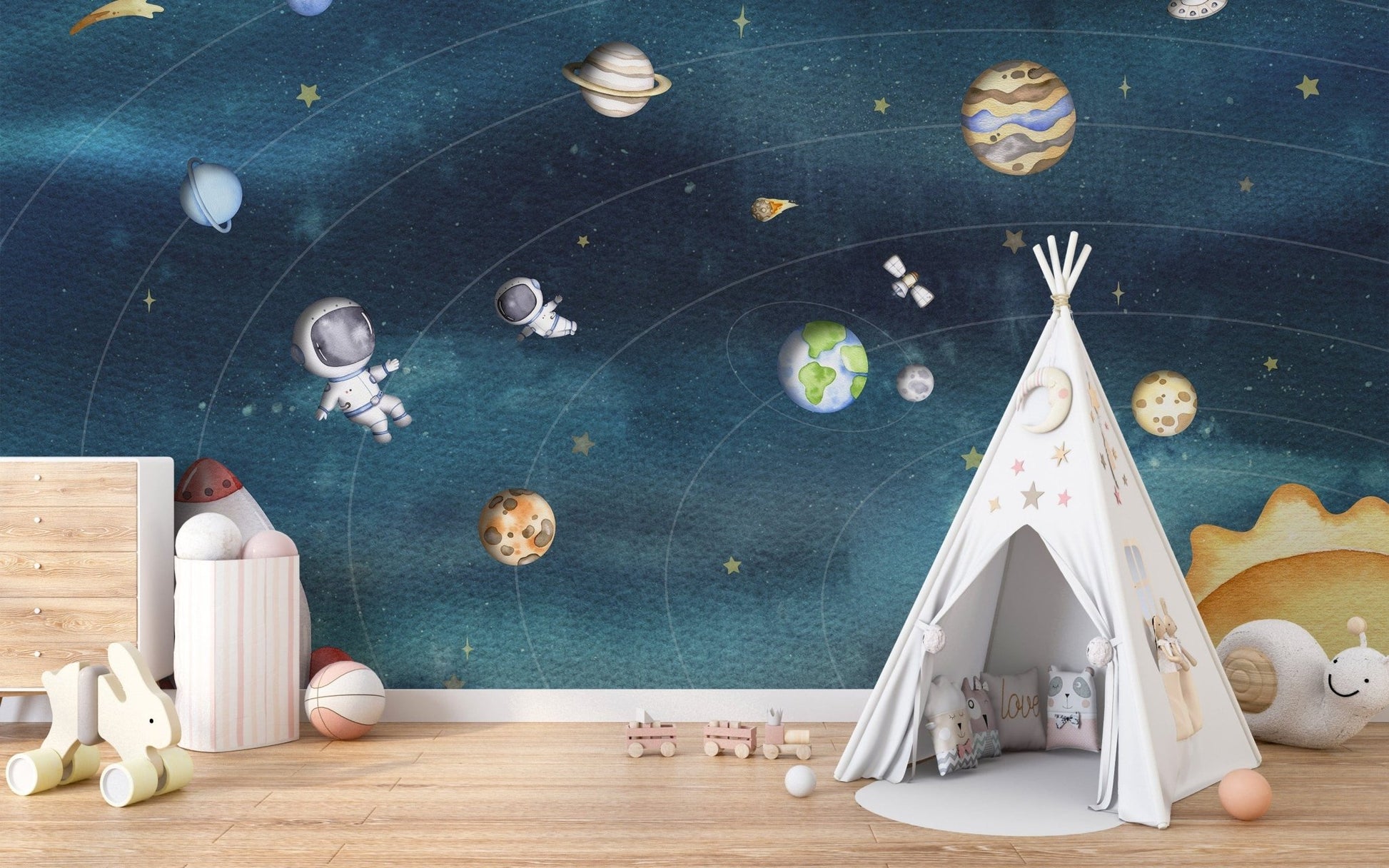Space Joy Dark Wallpaper OR16