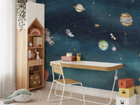 Space Joy Dark Wall Mural - Giffywalls OR16