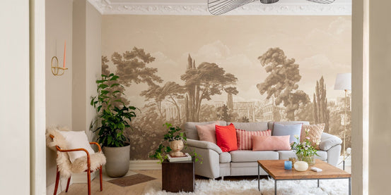 Ancient Greek Garden Wallpaper B506
