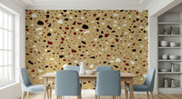An artistic minimalist form mural for home decor., GD5523