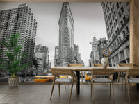 New York City Flatiron Building view.

