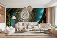Contemporary abstract spiral design for homes.