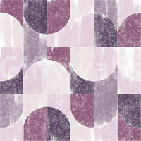 Unique geometric pattern for walls.

