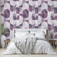 Purple vibes toned wall covering.

