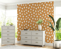 Ghoulish Spooky Specters Wallpaper for walls, spooktacular and brown.