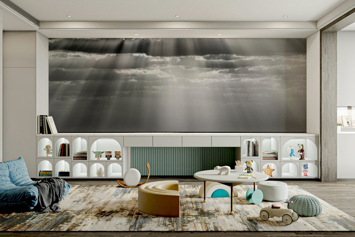 A classic spot design wallpaper for walls.

