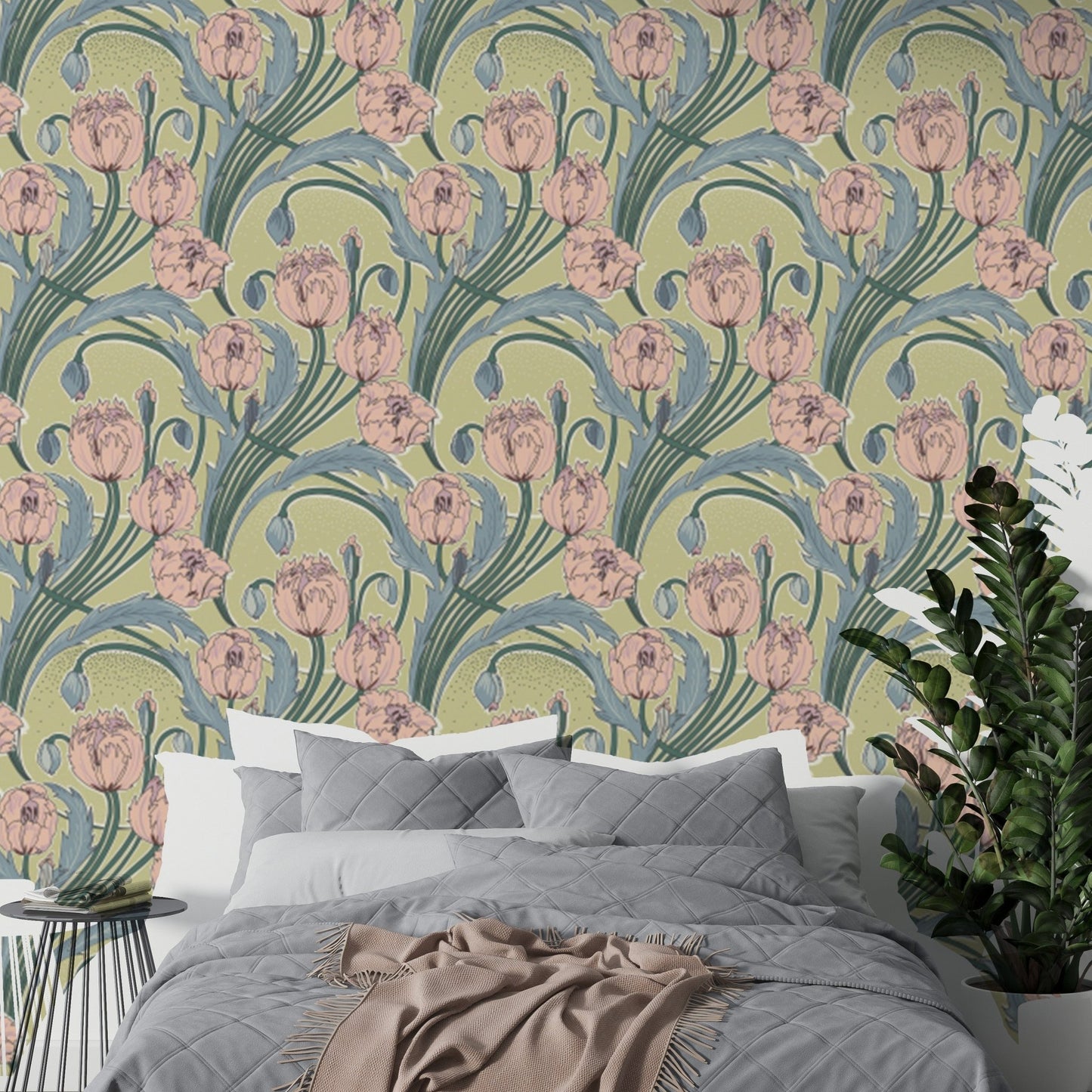 Sophisticated Spring Elegance wallpaper showcasing seasonal blooms.
