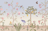 Spring Garden Chinoiserie Wall Mural - Giffywalls