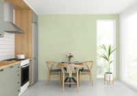 Fresh green leaves wallpaper spring design GD156


