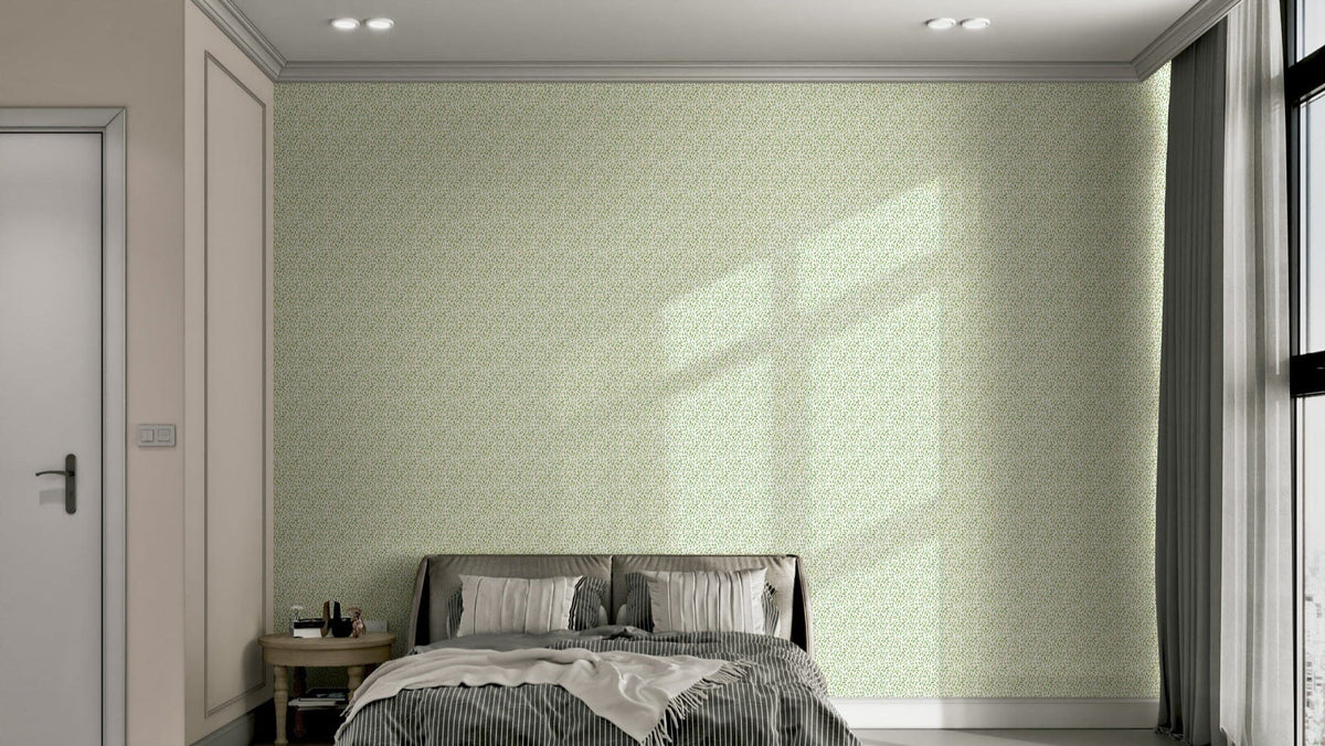 Nature-inspired Spring Scattered Leaves mural GD156
  
