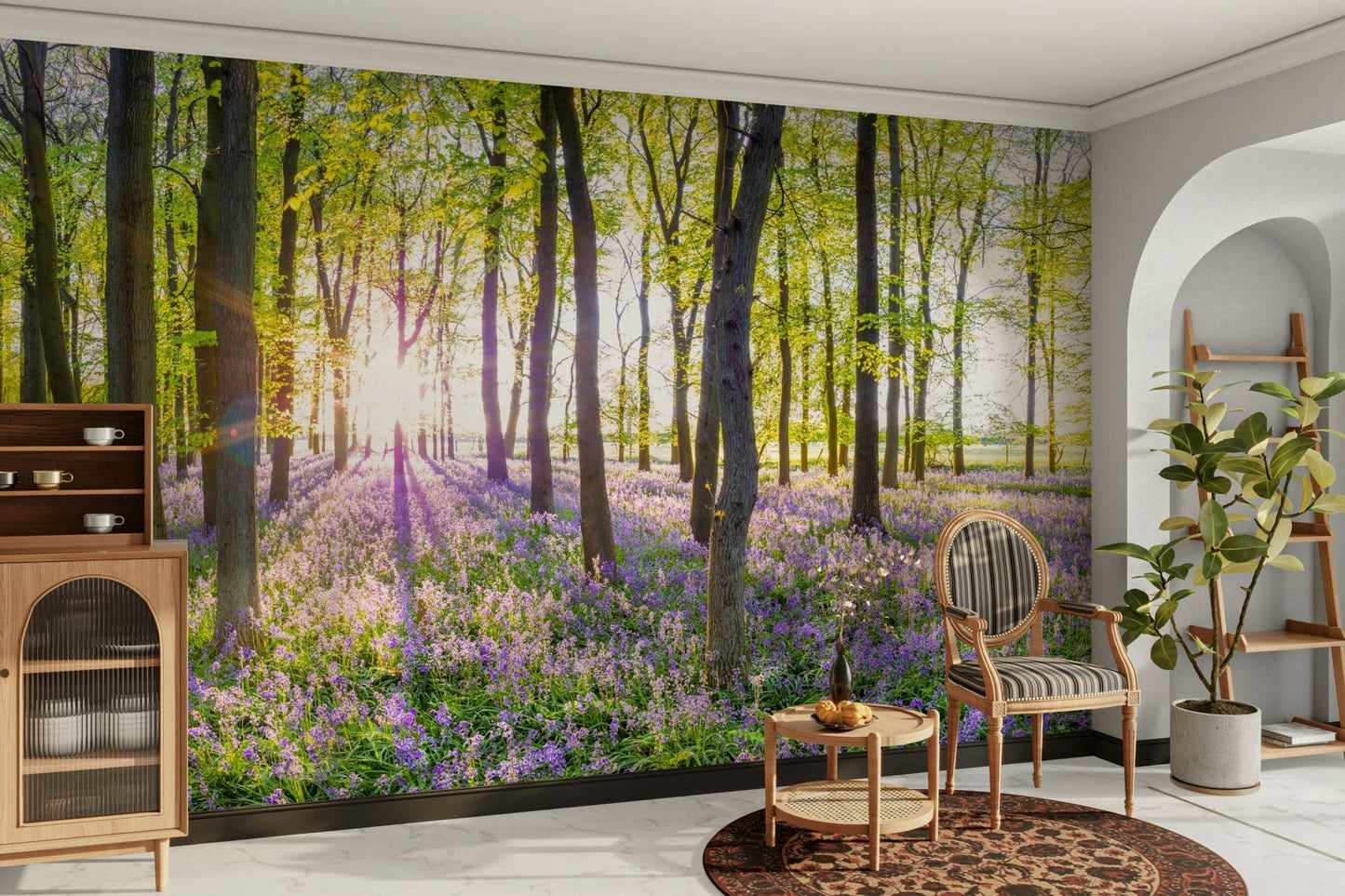 The design feels graceful and peaceful.

