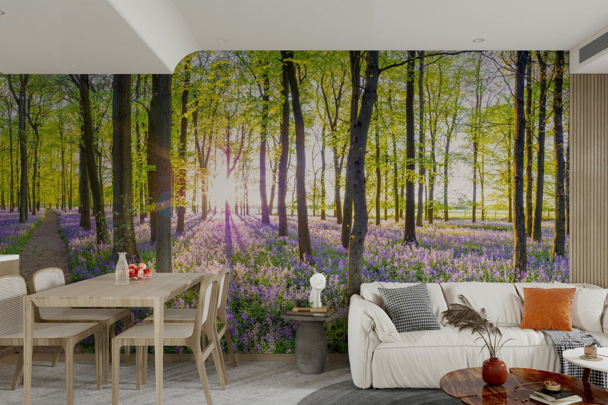 The overall feel is quiet and serene.

